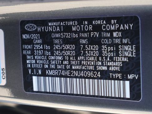Used 2022 Hyundai Palisade Calligraphy image 29