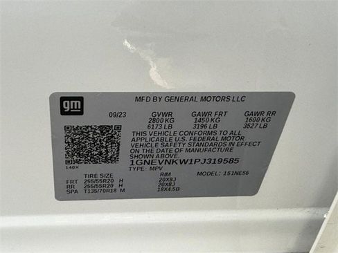 Used 2023 Chevrolet Traverse High Country w/ LPO, Floor Liner Package image 26