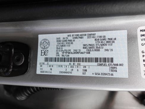 Used 2024 Ford F150 XLT w/ Equipment Group 302A MID image 21