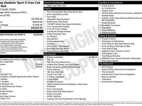 Used 2024 Jeep Gladiator Sport image 6