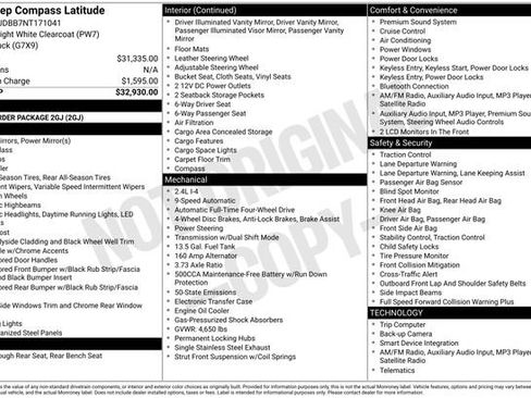 Used 2022 Jeep Compass Latitude image 30