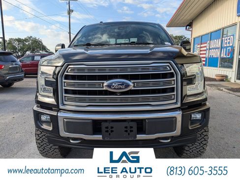 Used 2017 Ford F150 Limited w/ Trailer Tow Package AWD/4WD image 8
