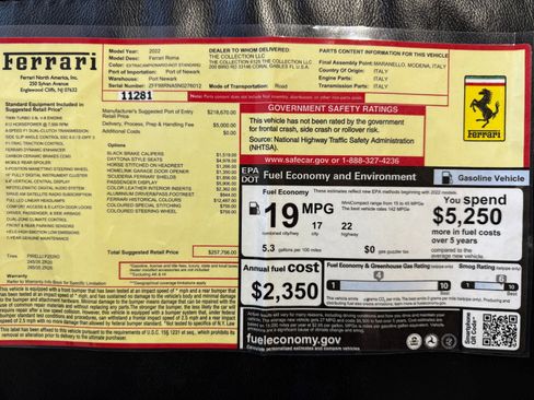 Used 2022 Ferrari Roma RWD image 29