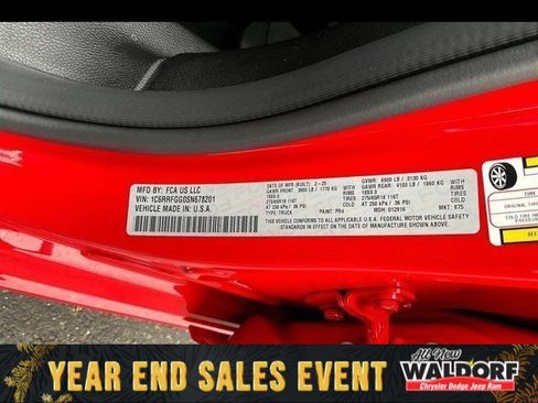 New 2025 RAM 1500 Tradesman w/ Night Edition image 13