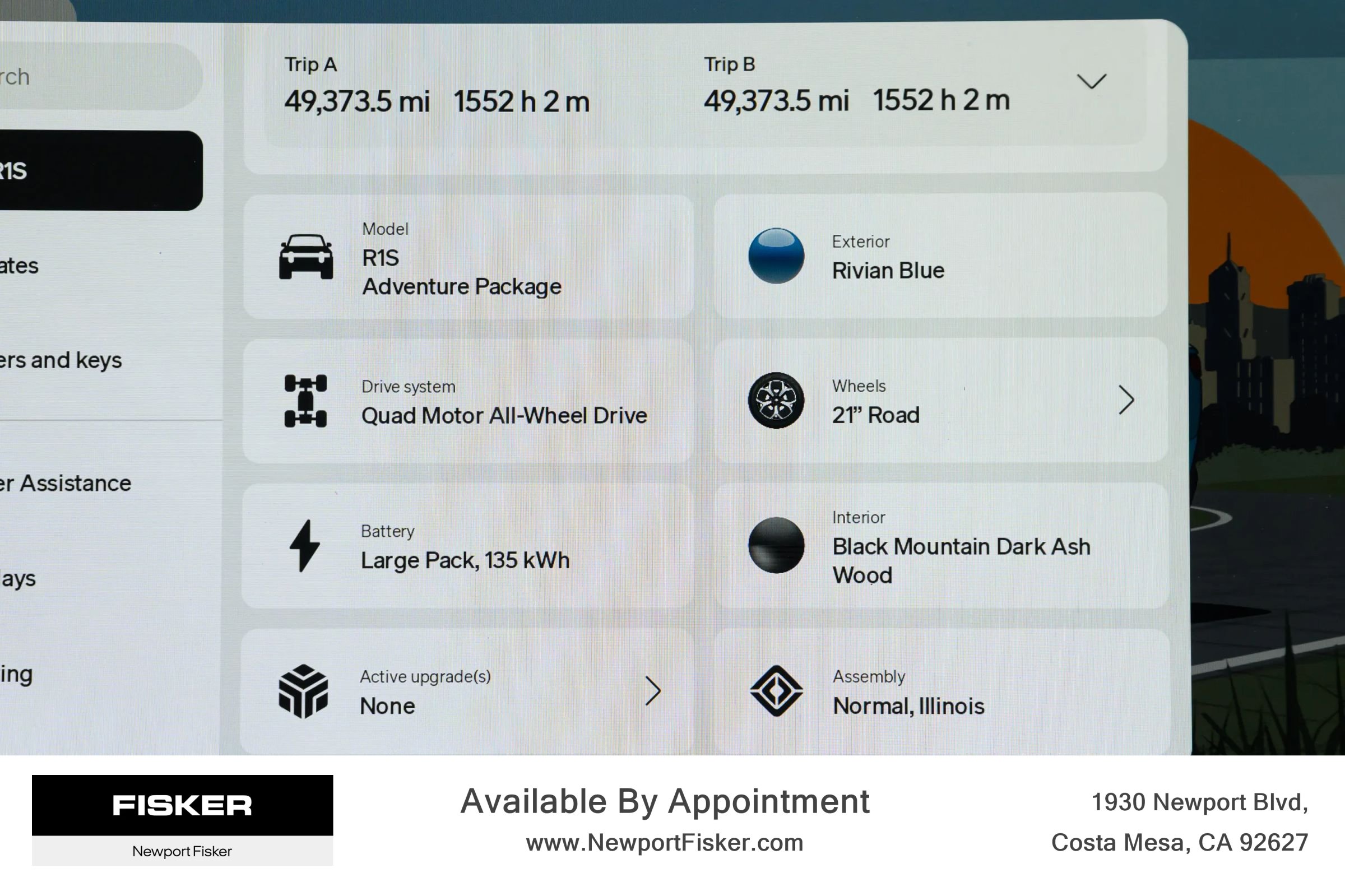 Used 2023 Rivian R1S AWD Adventure Quad image 28