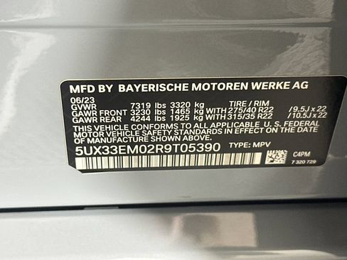 Used 2024 BMW X7 M60i w/ Executive Package AWD/4WD image 33