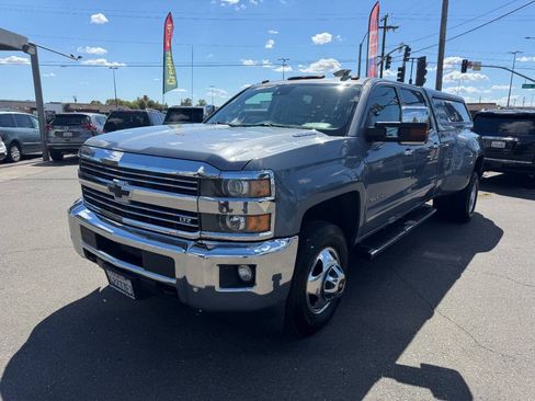 Used 2016 Chevrolet Silverado 3500 LTZ w/ Duramax Plus Package AWD/4WD image 3