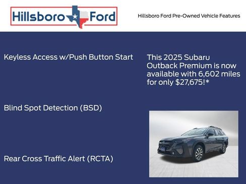 Used 2025 Subaru Outback Premium AWD/4WD image 6