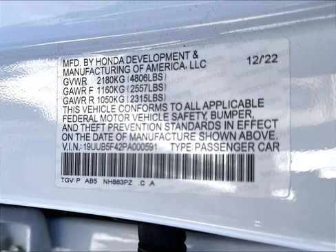 Used 2023 Acura TLX w/ Technology Package FWD image 19