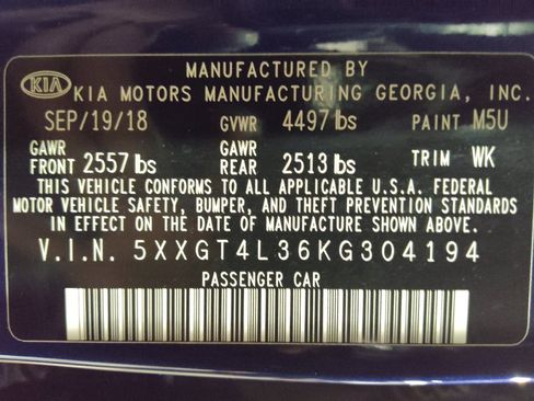 Used 2019 Kia Optima LX FWD image 33