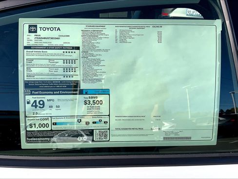 New 2026 Toyota Prius Limited image 20