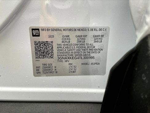 New 2026 Chevrolet Equinox ACTIV w/ Convenience Package III image 14