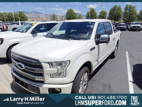 Used 2016 Ford F150 Platinum w/ Equipment Group 701A Luxury AWD/4WD image 1