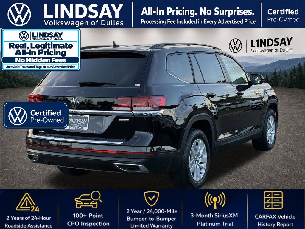 Used 2021 Volkswagen Atlas S AWD/4WD image 8