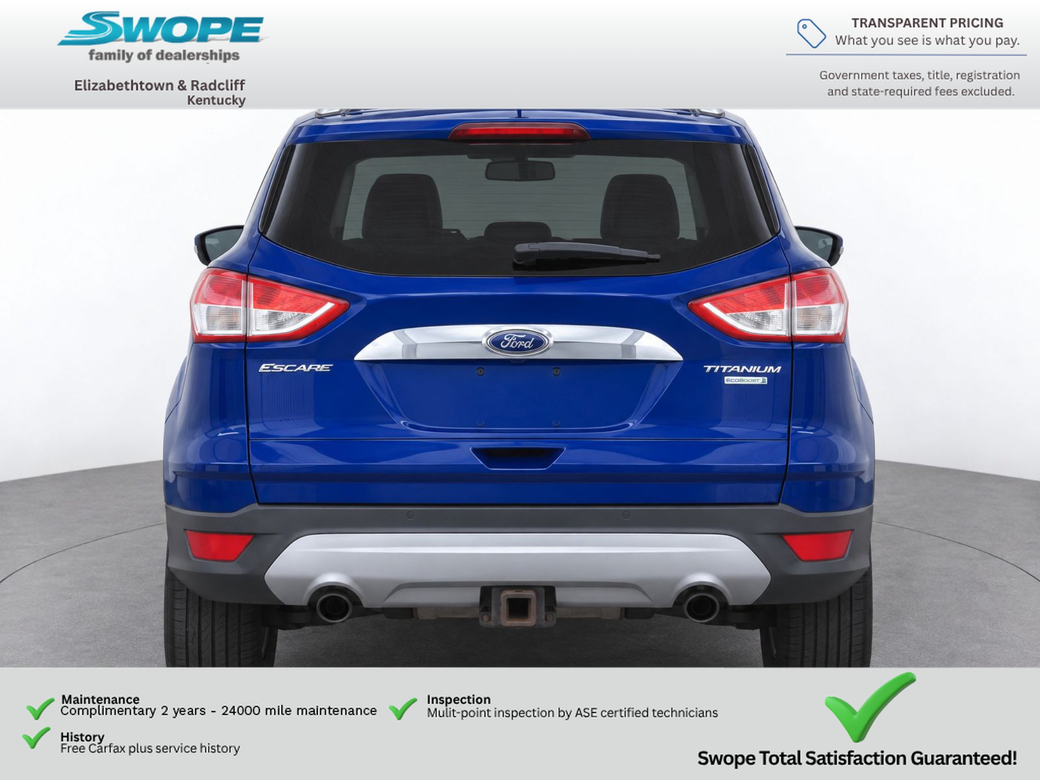 Used 2014 Ford Escape Titanium w/ Equipment Group 401A AWD/4WD image 6