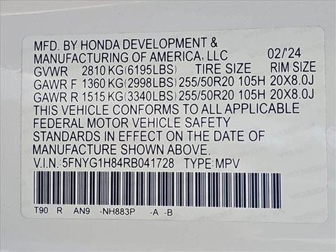 Used 2024 Honda Pilot Elite image 29