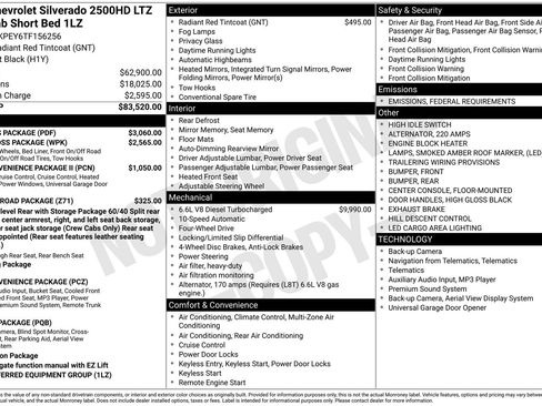 New 2026 Chevrolet Silverado 2500 LTZ w/ LTZ Plus Package image 35