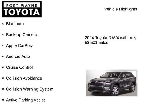 Used 2024 Toyota RAV4 XLE image 7