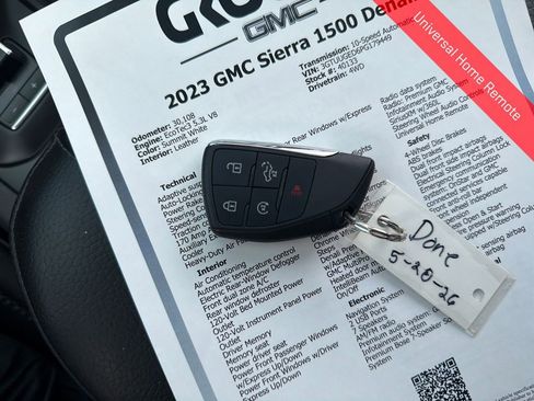 Used 2023 GMC Sierra 1500 Denali w/ Denali Reserve Package AWD/4WD image 23