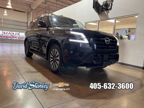 Used 2023 Nissan Armada SL w/ Midnight Edition Package image 1