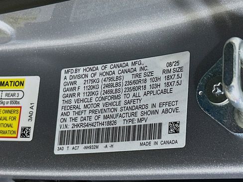 Certified 2026 Honda CR-V EX image 27