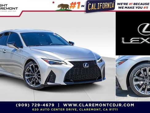 Used 2023 Lexus IS 350 F Sport w/ Accessory Package 2 RWD image 1