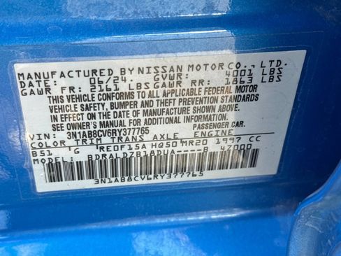 Used 2024 Nissan Sentra SV FWD image 31