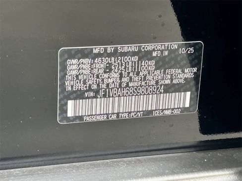 New 2025 Subaru WRX Premium image 21