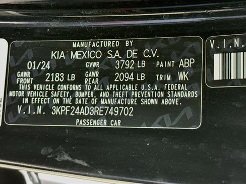 Used 2024 Kia Forte LXS FWD image 36