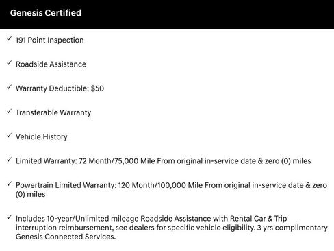 Used 2023 Genesis GV80 2.5T w/ Prestige Package AWD/4WD image 3