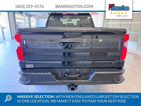 Certified 2023 Chevrolet Silverado 1500 Custom w/ LPO, Dark Essentials Package AWD/4WD image 7