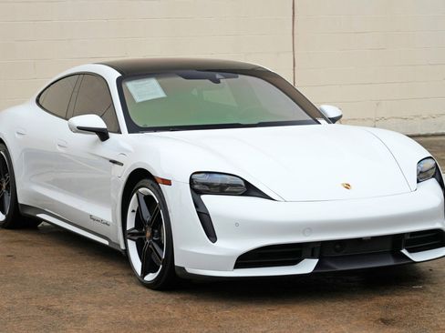 Used 2020 Porsche Taycan Turbo w/ Premium Package AWD/4WD image 50