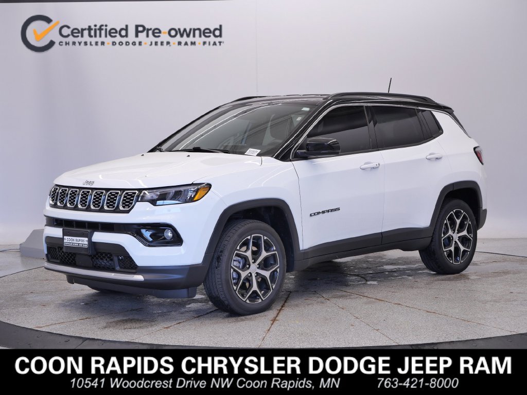 Certified 2024 Jeep Compass Limited AWD/4WD 360° Tour