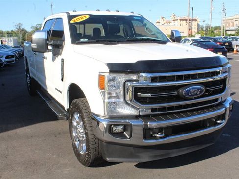 Used 2021 Ford F350 Lariat w/ Lariat Ultimate Package AWD/4WD image 4