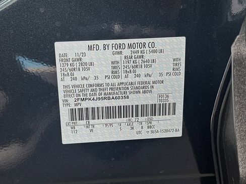 New 2024 Ford Edge SEL w/ Convenience Package image 24