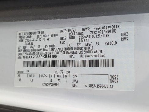 Used 2023 Ford Transit 350 XLT RWD image 5