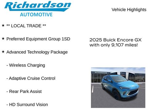 Used 2025 Buick Encore GX Sport Touring w/ Advanced Technology Package AWD/4WD image 11
