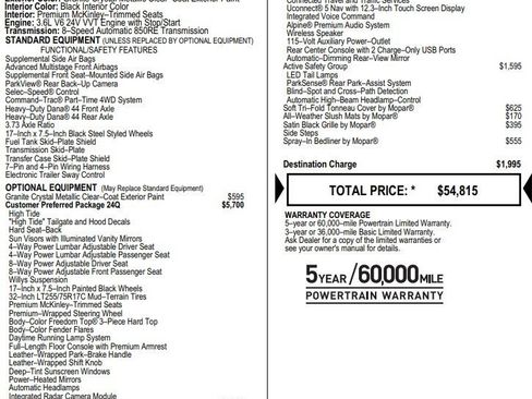 Used 2025 Jeep Gladiator Sport image 2