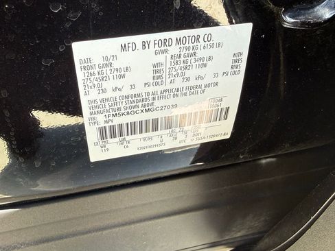 Used 2021 Ford Explorer ST w/ Equipment Group 401A AWD/4WD image 10