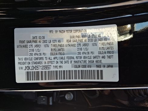 New 2026 MAZDA CX-70 3.3 Turbo w/ Premium Package image 15