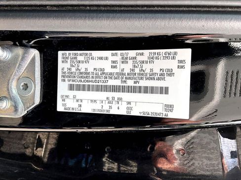 Used 2017 Ford Escape Titanium AWD/4WD image 31