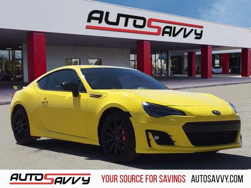Used 2017 Subaru BRZ Series.Yellow image 1