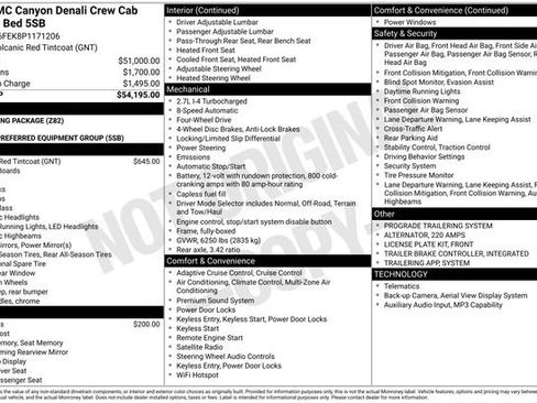 Used 2023 GMC Canyon Denali AWD/4WD image 5