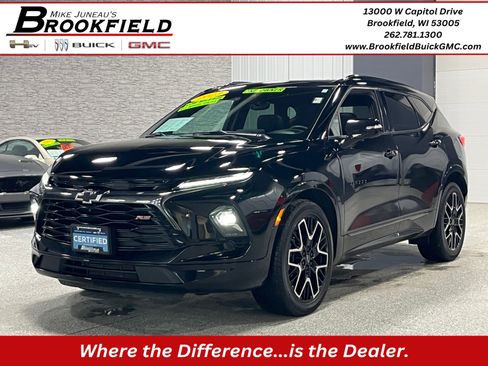 Certified 2023 Chevrolet Blazer RS w/ Driver Confidence II Package image 1