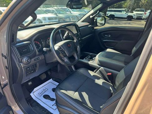 Used 2022 Nissan Titan PRO-4X w/ Off Road Protection Package AWD/4WD image 3