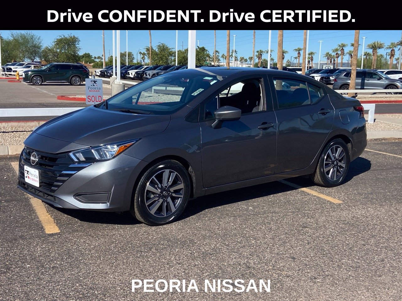 Certified 2023 Nissan Versa SV FWD image 1