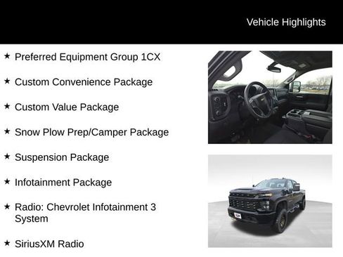 Used 2022 Chevrolet Silverado 2500 Custom w/ Custom Value Package image 11