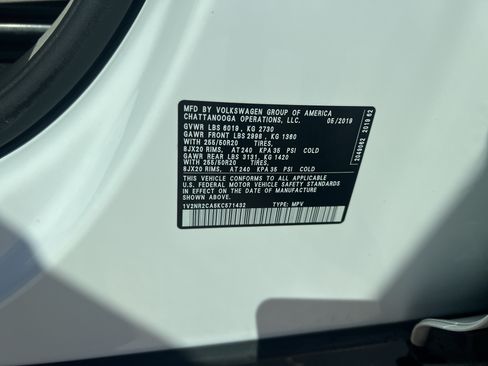 Used 2019 Volkswagen Atlas SEL Premium AWD/4WD image 32