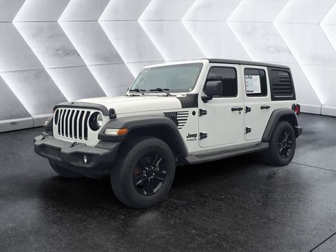 Used 2021 Jeep Wrangler Unlimited Sport image 1