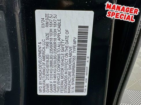 Used 2024 Honda Odyssey EX-L image 33